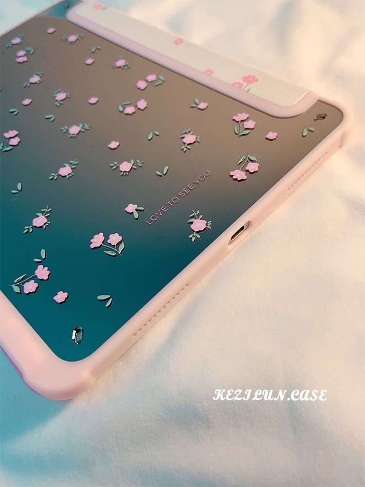 Mobby - Bloemen iPad-hoesje