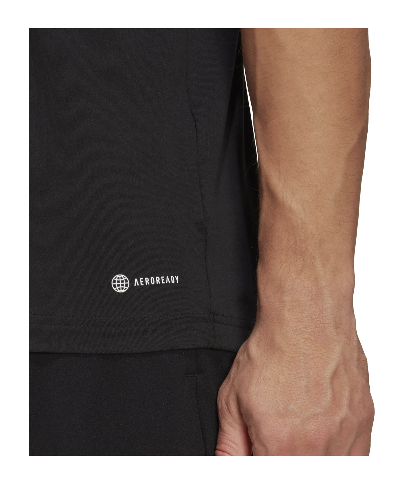 adidas Entrada 22 T-Shirt Schwarz