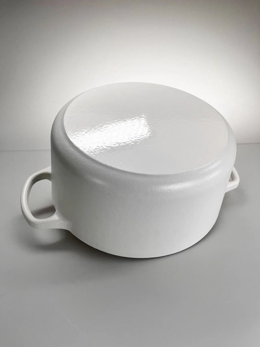 Redelaar Braadpan Gietijzer 26cm / 4.5L Mat Wit