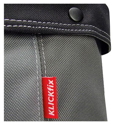 Sacoche de Guidon Klickfix Shopper Alingo Gris