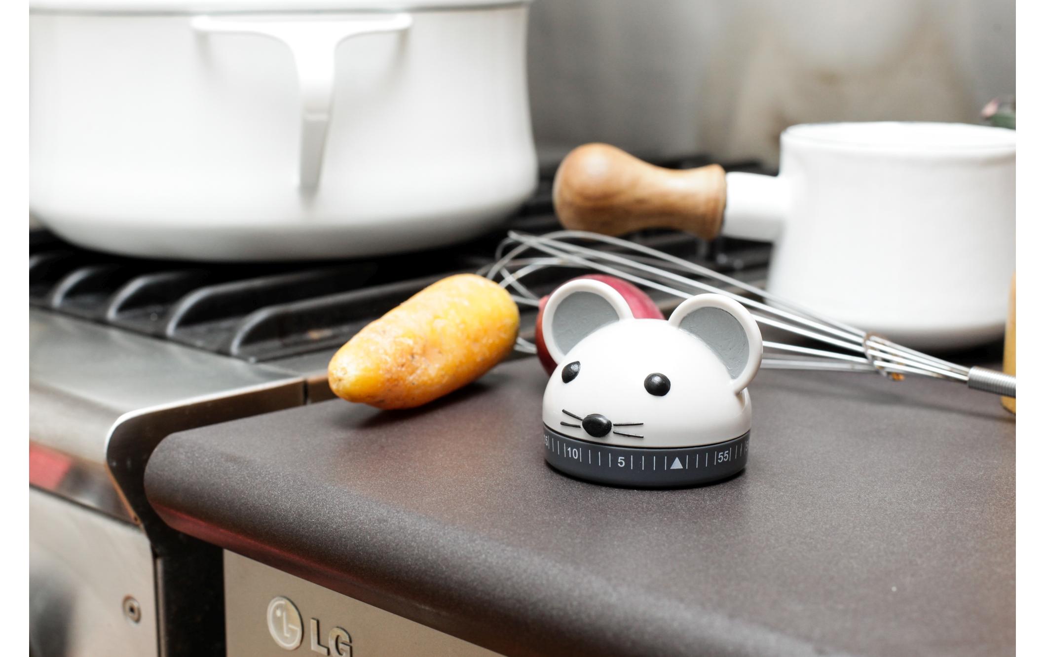 Küchentimer Maus WeissTimer im Maus Design