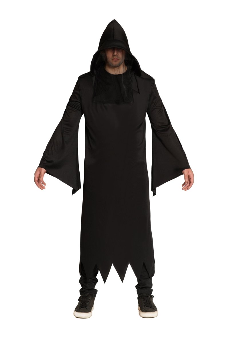 Halloween Kostuum Zwart Magere Hein