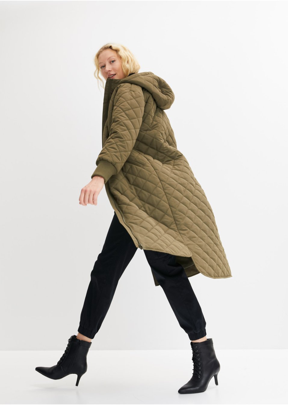 Manteau matelassé oversized