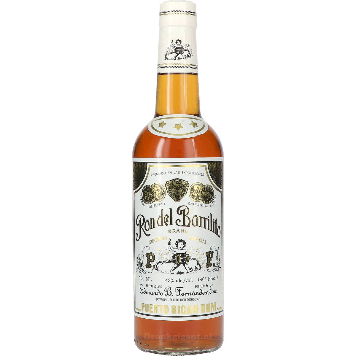 Ron del Barrilito Superior Brand Especial 70 cl