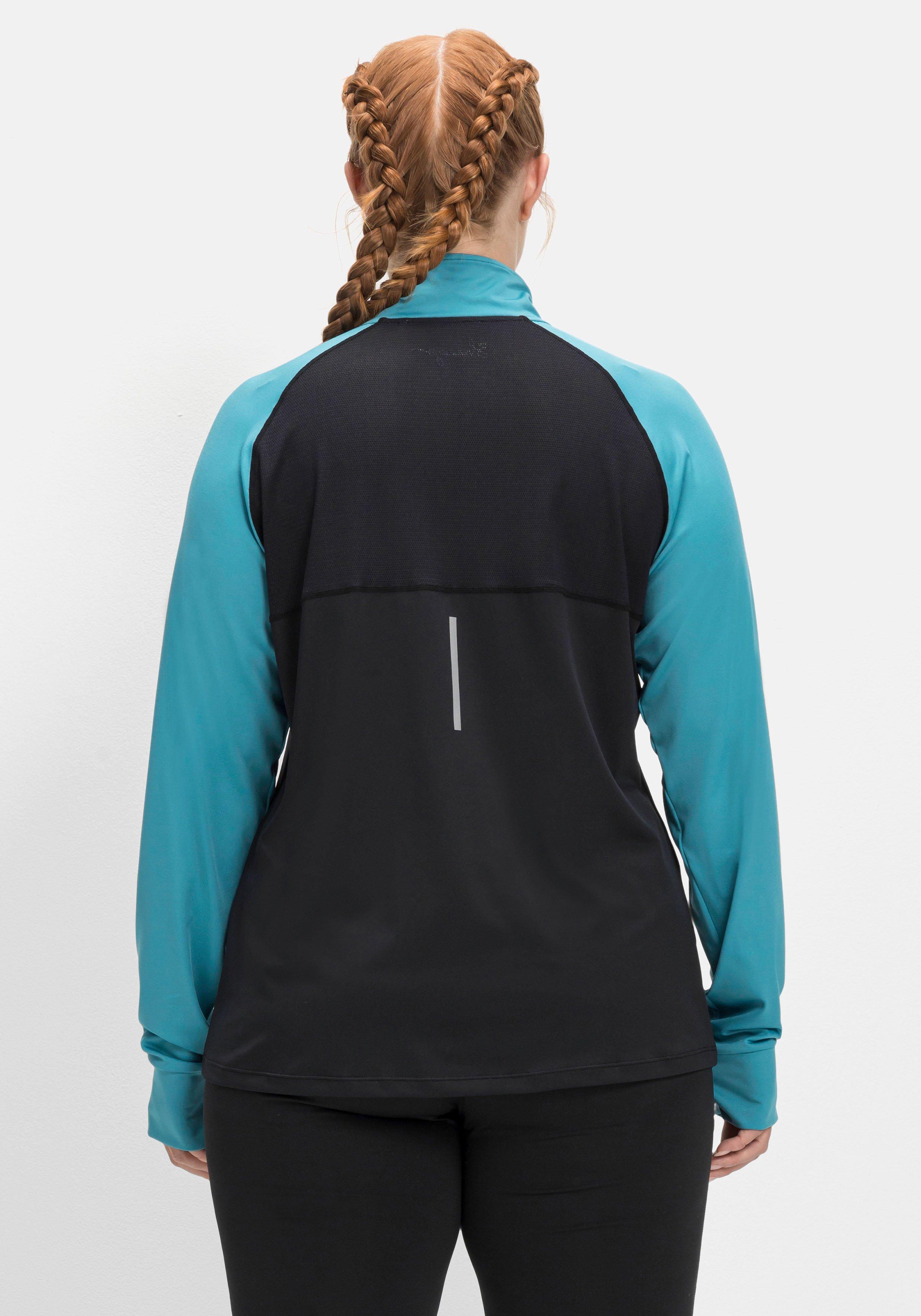 Fahrradshirt, mit Stehkragen, schnelltrocknend