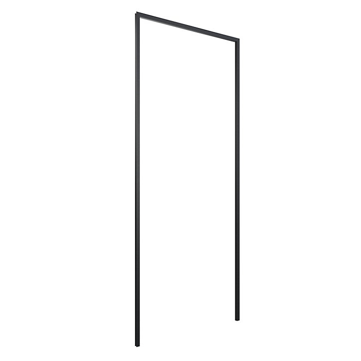 Tapée d'isolation pour porte acier noir 100 mm Radex