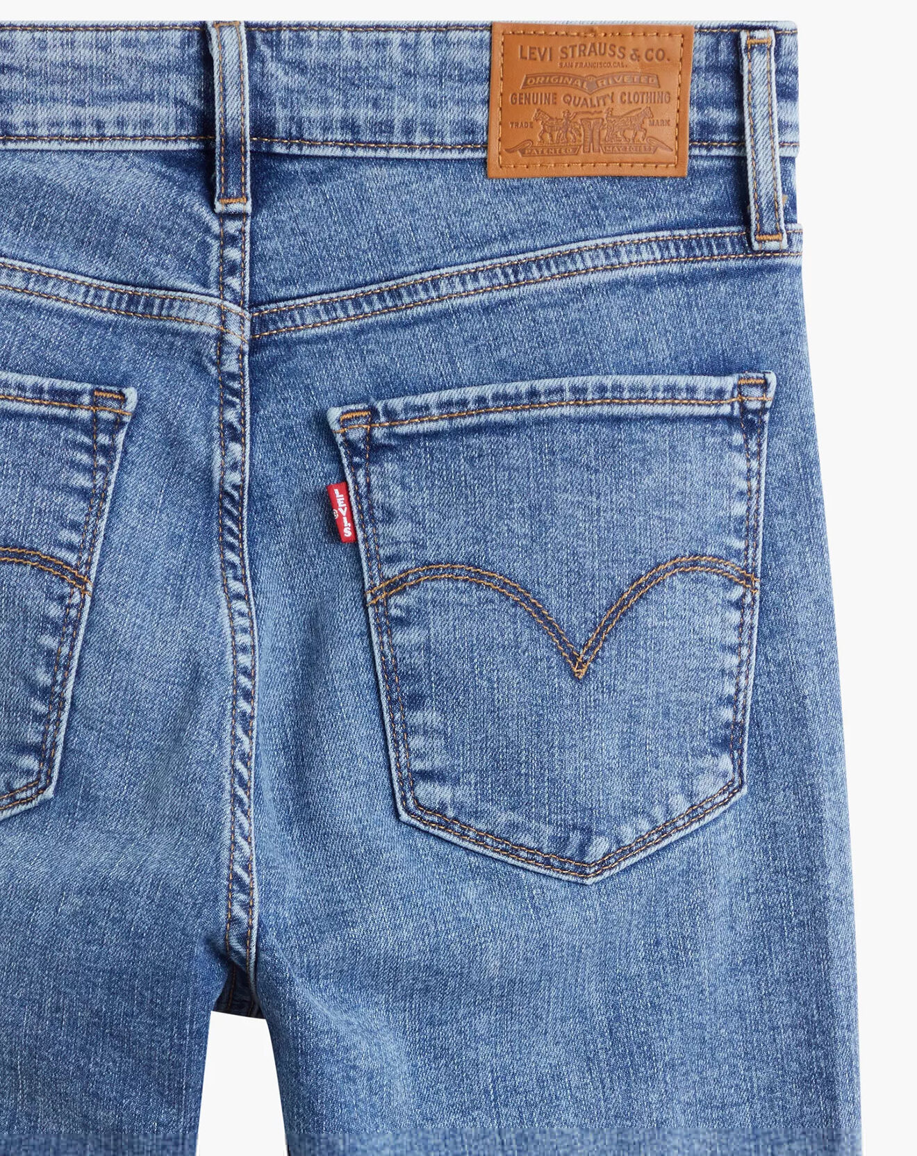 Levi's® Jean 721 High Rise Skinny bleu