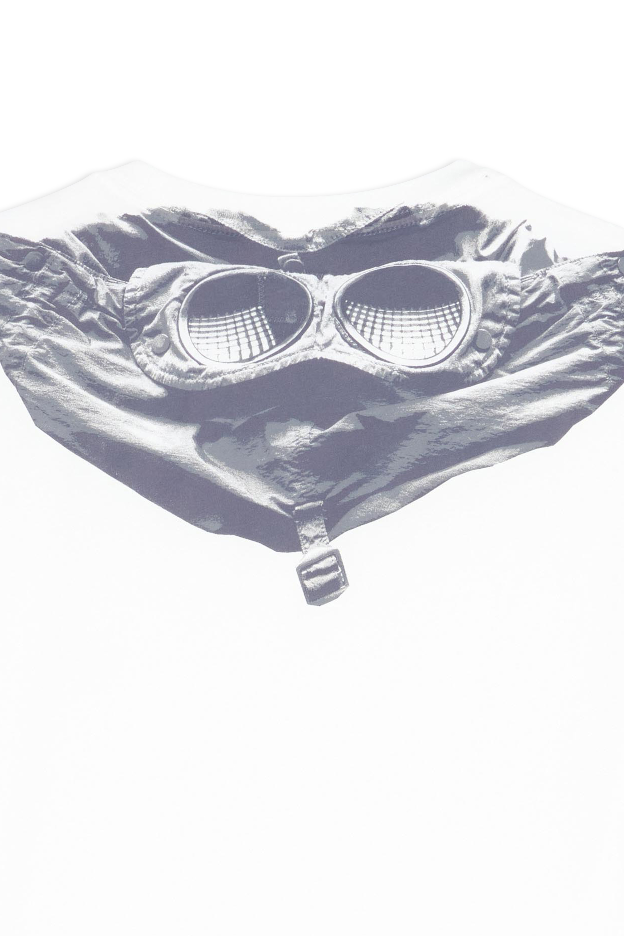 C.P. COMPANY T-shirt 30/1 JERSEY GOGGLE  Blanc