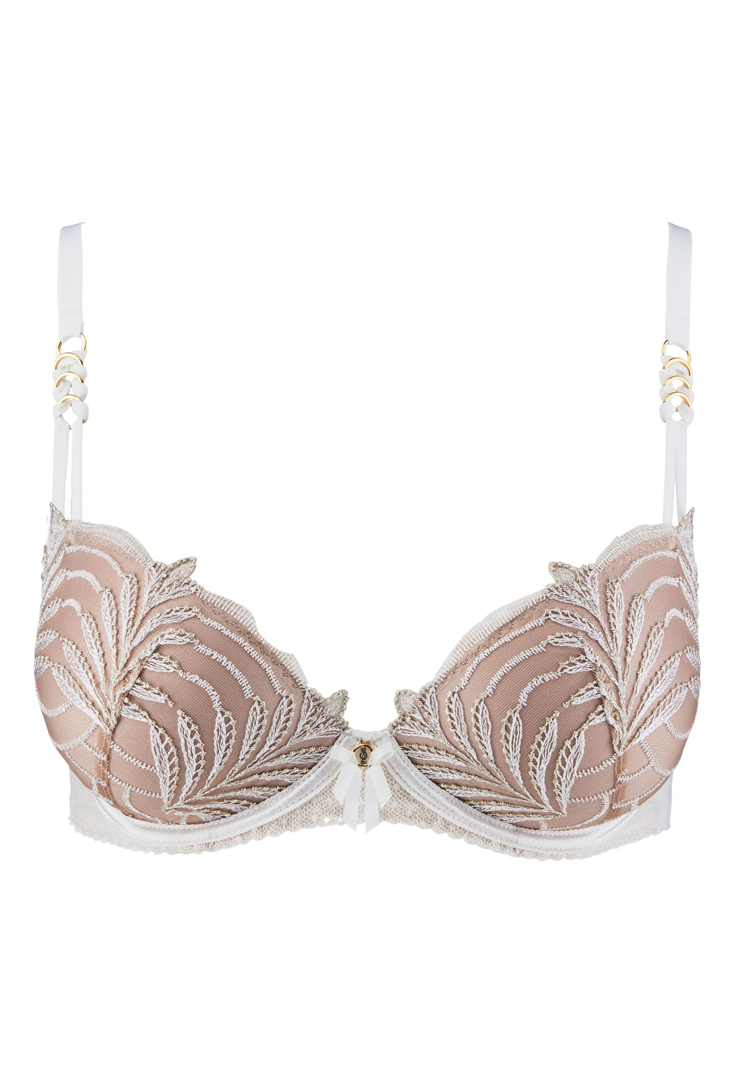 HYPNOLOVE - Soutien-gorge push-up coques | Beige