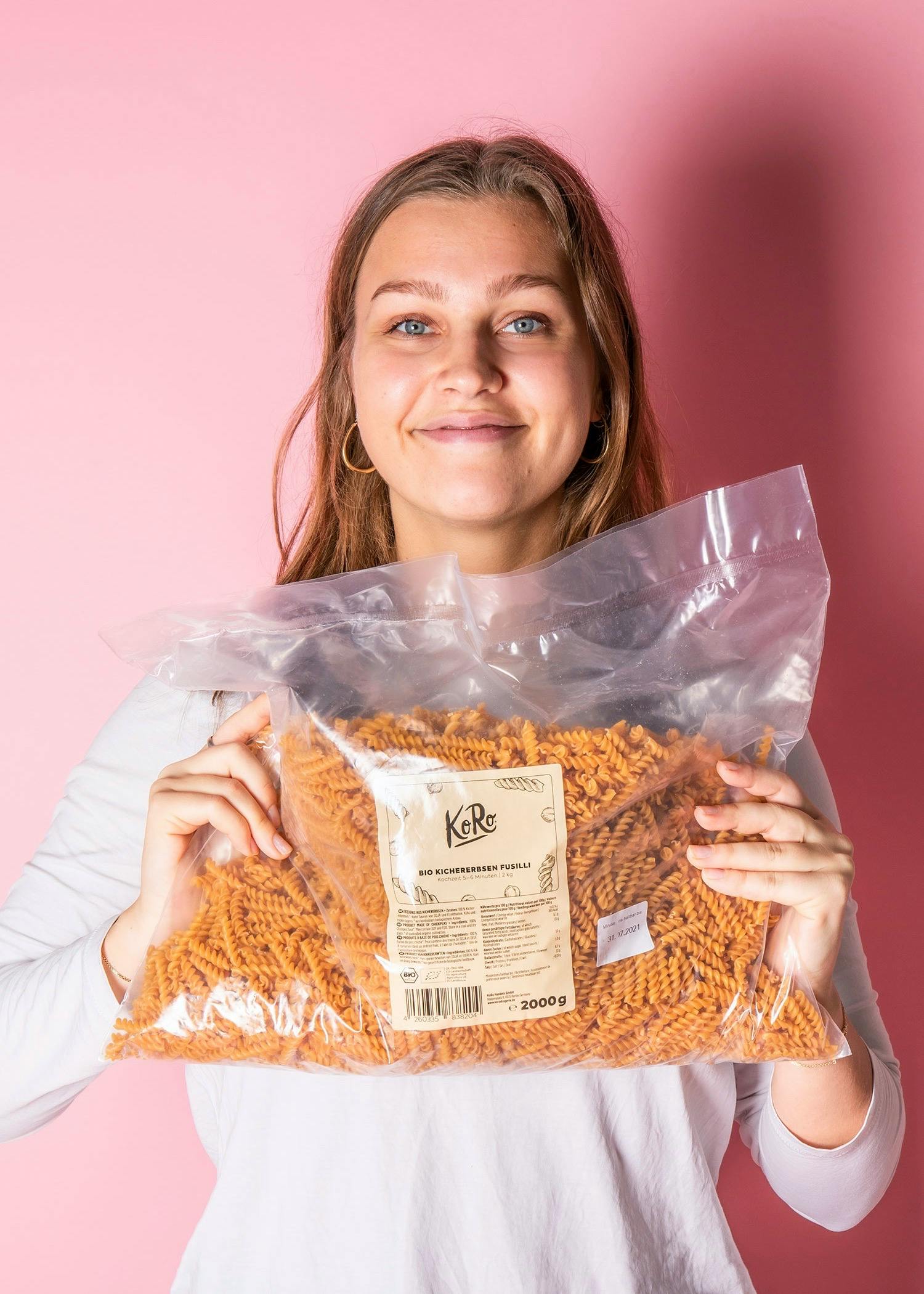 Bio Fusilli aus Kichererbsen 2 kg