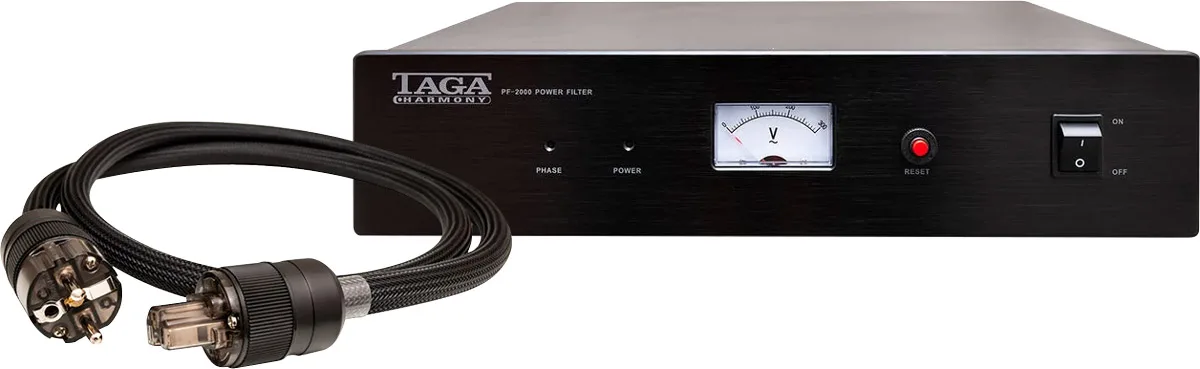Taga Harmony PF-2000 noir et TPC TS (1,5 m) Conditionneurs secteur