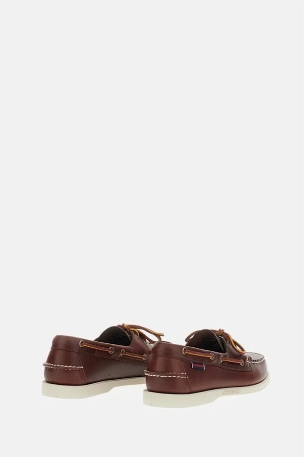 Sebago Docksides Portland Leather Bootschoenen Bruin Man