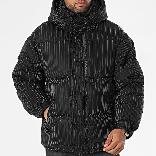 Doudoune Capuche Noir