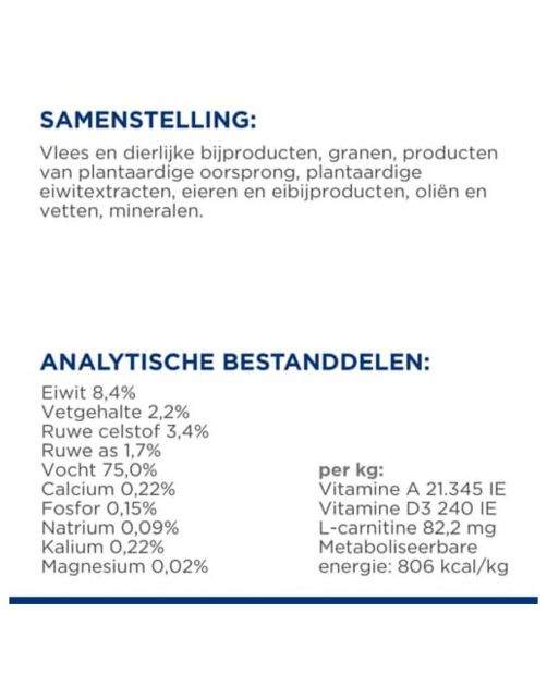 Hill's Prescription Diet R\/D Weight Reduction Blik - Hondenvoer - 350 g