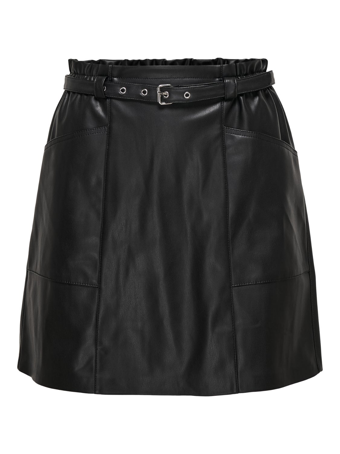 ONLHEIDI Rock in Lederoptik Black
