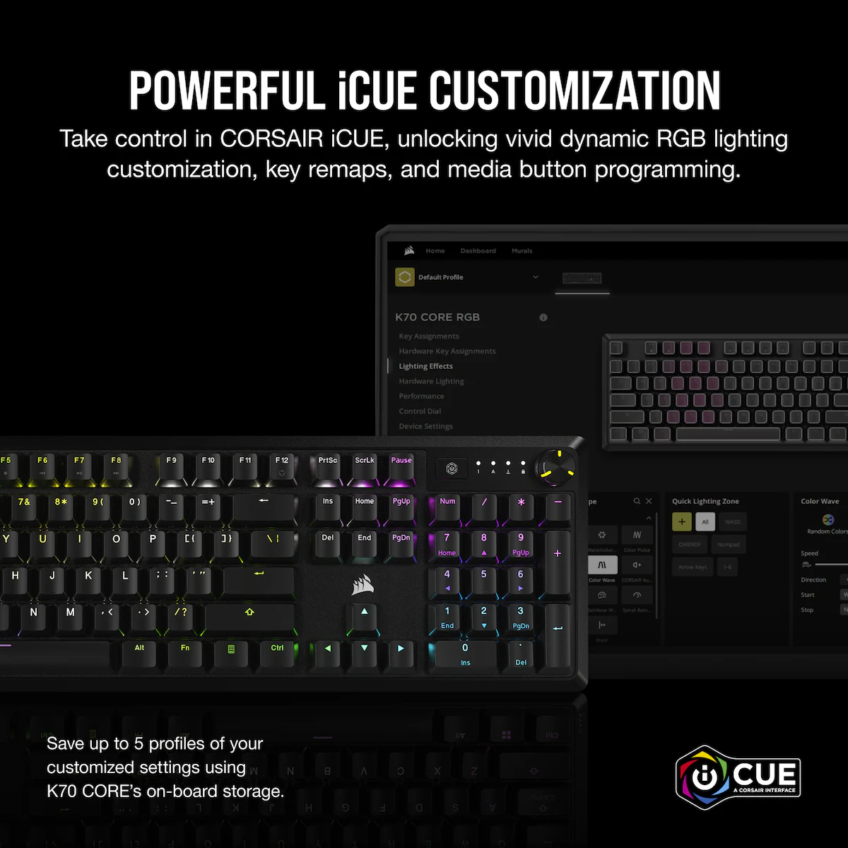 Corsair K70 Core RGB gamingtastatur