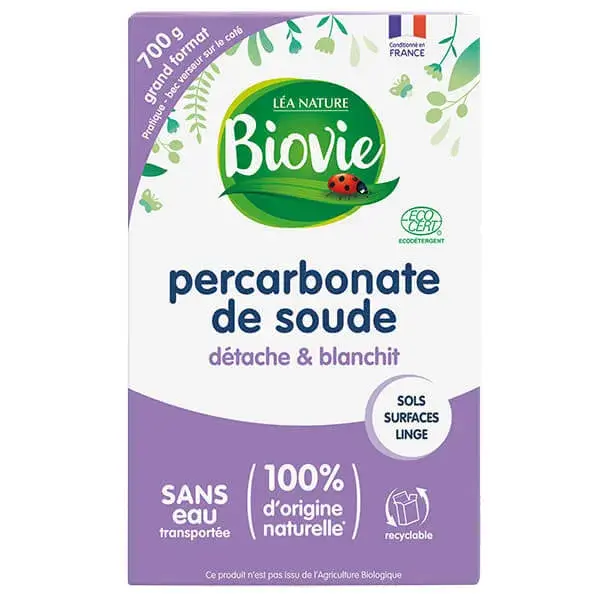 Biovie Percarbonato de Sódio, removedor de manchas e branqueador 700g