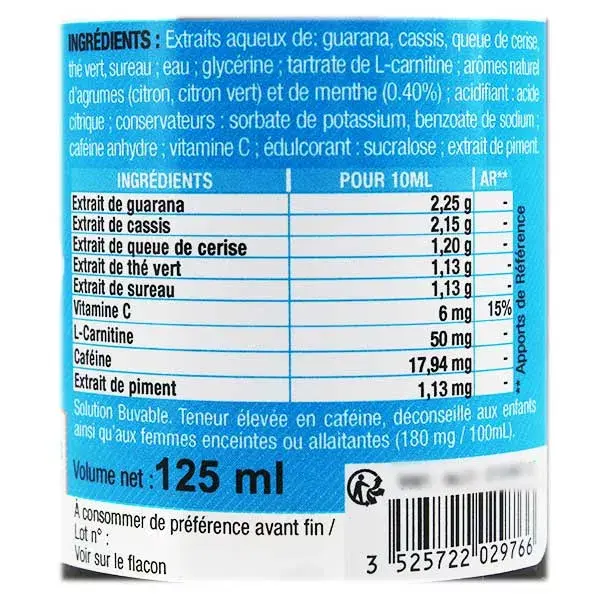 Eric Favre Fat Burner Metadhryne Líquido 125ml