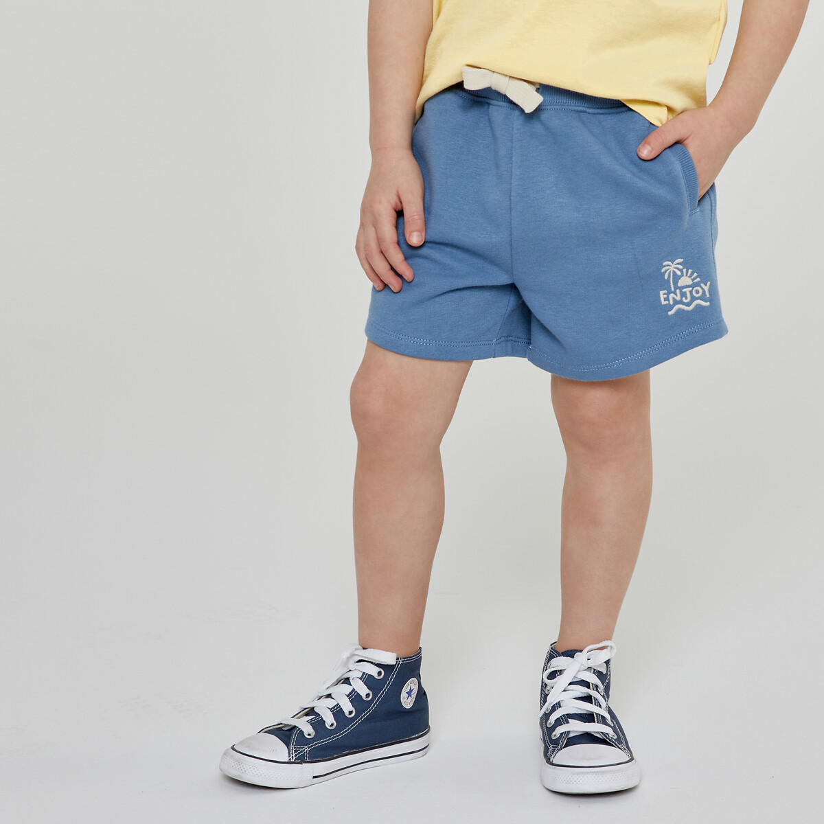 COLEÇÃO LA REDOUTE<br>Conjunto de 3 shorts de lã polar