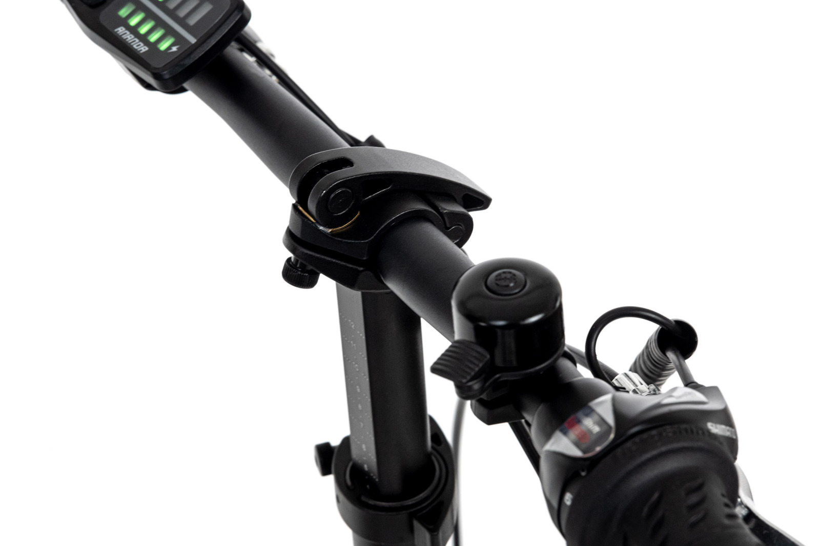 Adore E-Bike Faltrad 20'' COLOGNE - schwarz - Rahmenhöhe 30 cm
