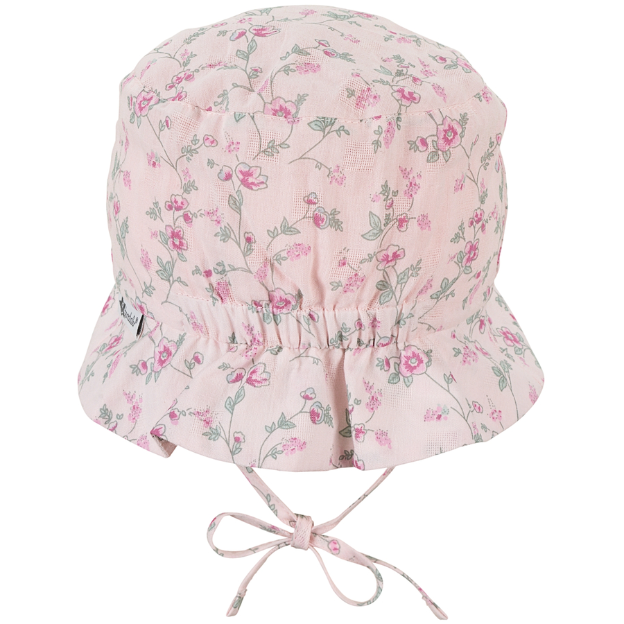 Sterntaler Kinderhut Blumen rosa