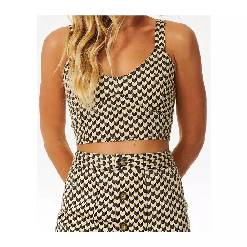 Chemise femme RIPCURL Isla Geo Top Black