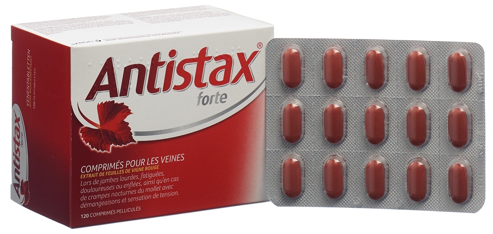 ANTISTAX forte Filmtabl Blist 120 Stk