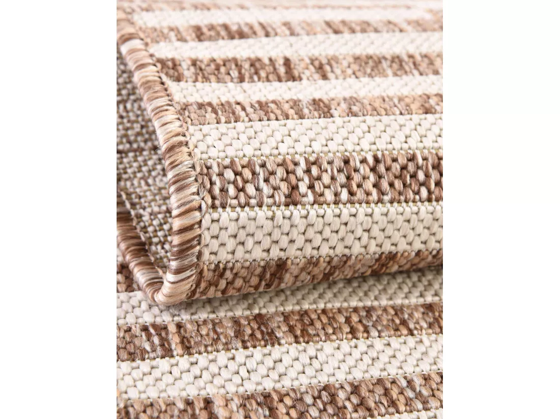 Tapis d'Extérieur - 305x215 - Taupe - Tulum Tile