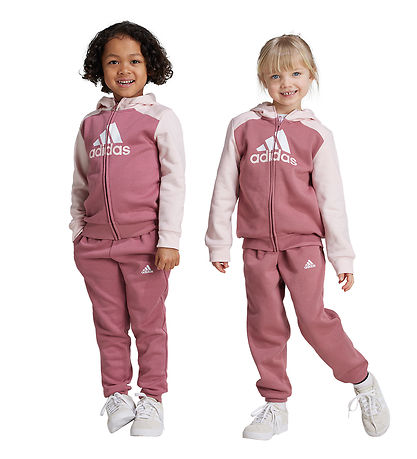 adidas Performance Tr?ningss?t - LK BL FL TS - Rosa