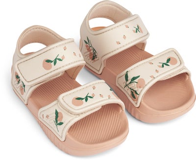 LIEWOOD Blumer Sandaler, Peach/Sea Shell