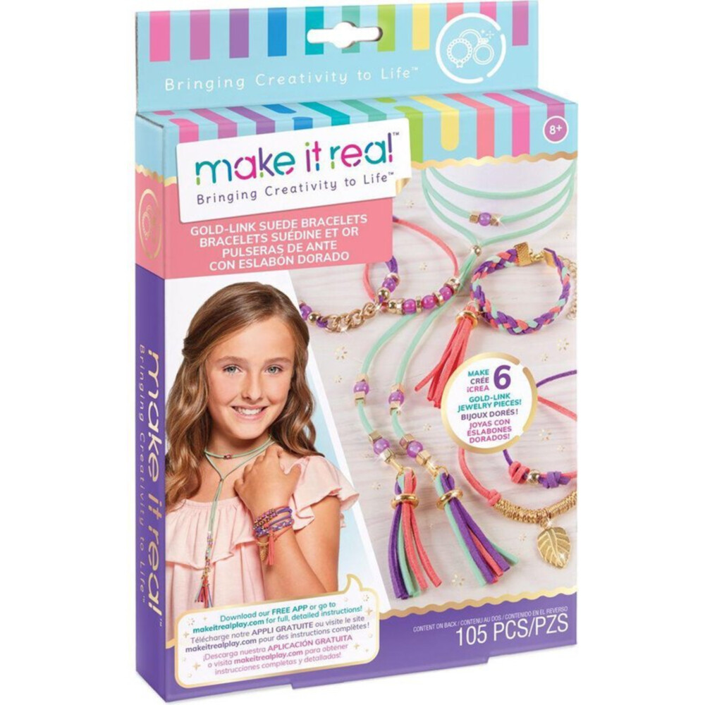 Make It Real Neon Armbanden met Bedeltjes Maken