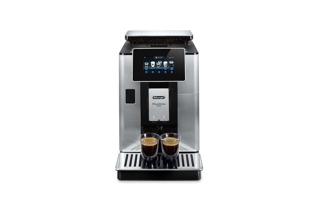 Kaffeevollautomat PrimaDonna Soul ECAM610.75.MB Metall<br>Vollautomat für Kaffee und Milchgetränke