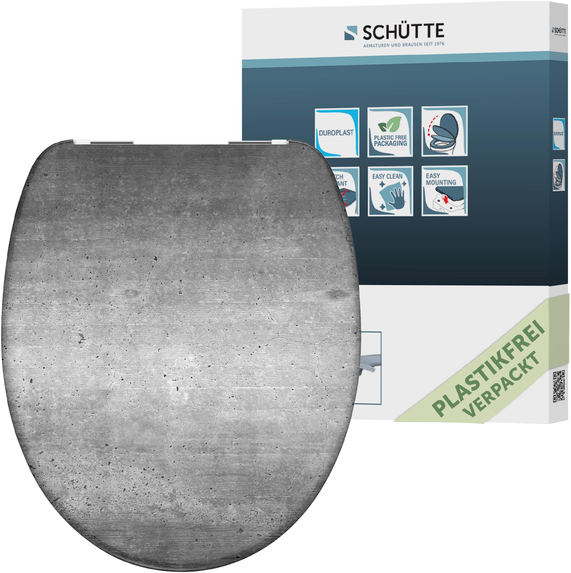 Schütte WC-Sitz »Industrial Grey« Duroplast, mit Absenkautomatik