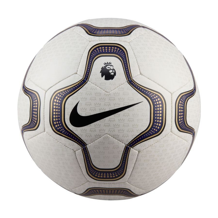 Nike Ballon Premier League Heritage Geo Merlin 2000/2002 - Blanc/Bleu/Doré/Noir
