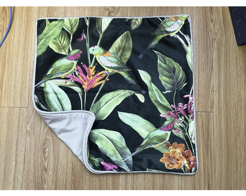 Kussenhoes Selection Birdie 13 zwart 45x45 cm