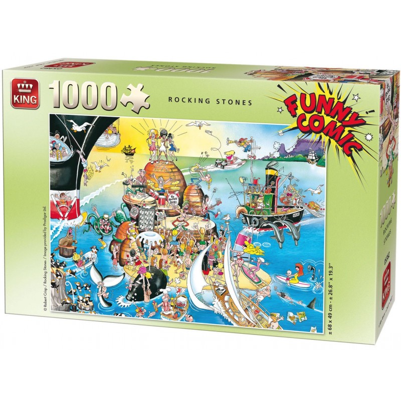 Puzzle 1000 pièces - Rocking stones