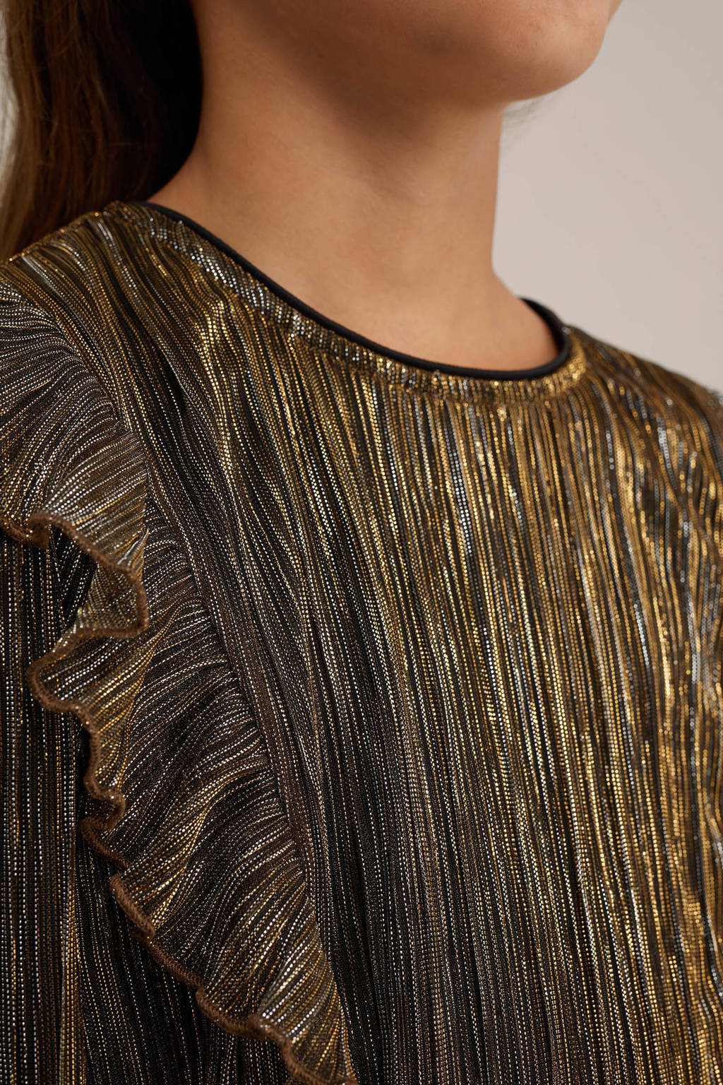 WE Fashion jumpsuit goud