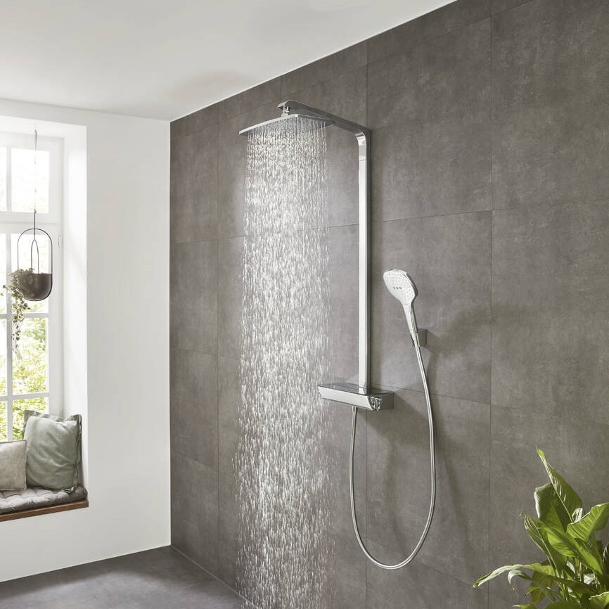 Hansgrohe Raindance E 360 Air opbouw regendouche met handdouche chroom