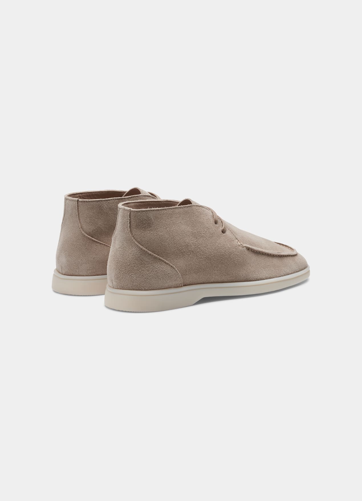 Bottines chukka marron clair