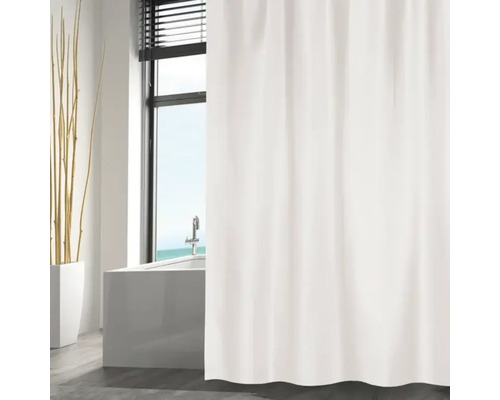 MSV PEVA douchegordijn 240 x 200 cm wit