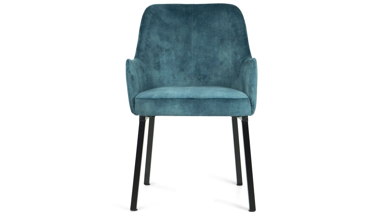 Eetfauteuil Louix B55 x D58 x H85 cm