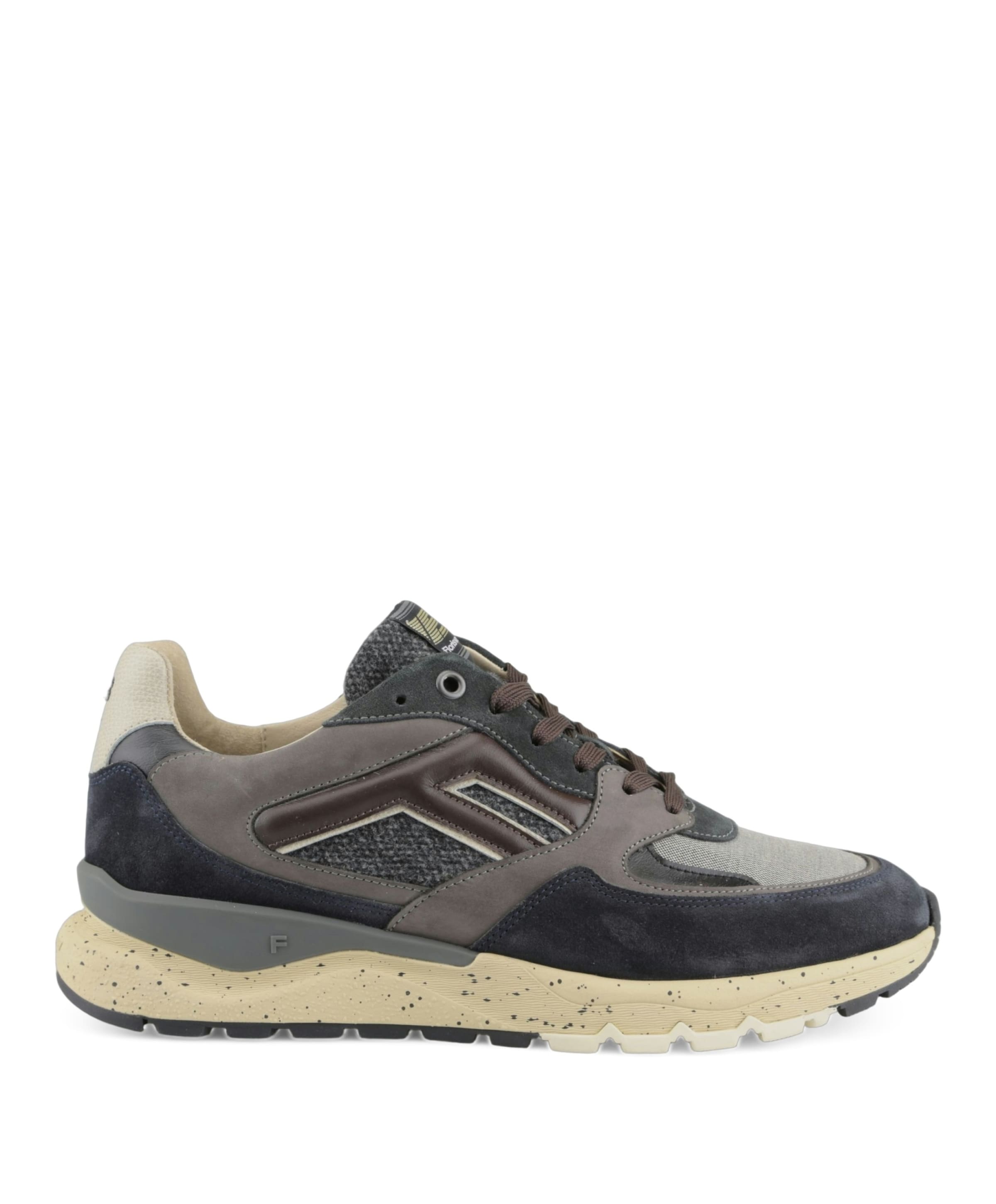 Floris van Bommel heren sneakers blauw