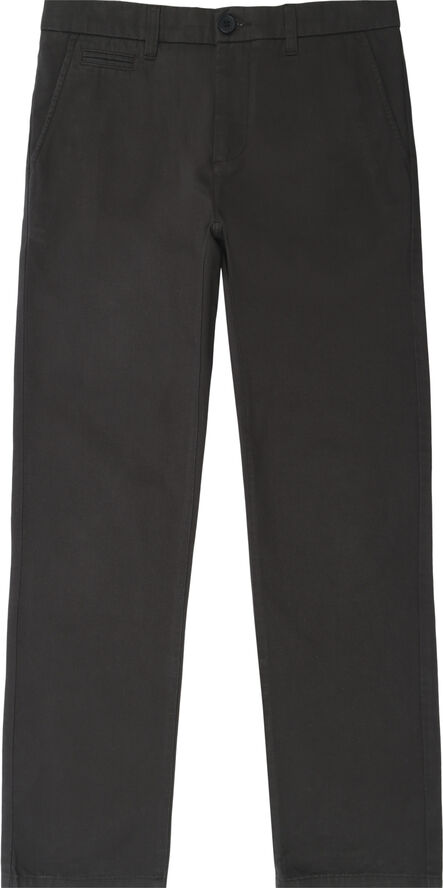 Knowledge Cotton Apparel CHUCK regular chino twill pants - GOTS/Vegan Mørkegrå