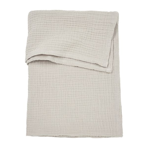 Meyco Baby Uni Pre-Washed Hydrofiel Wieglaken– 75x100 cm - Greige