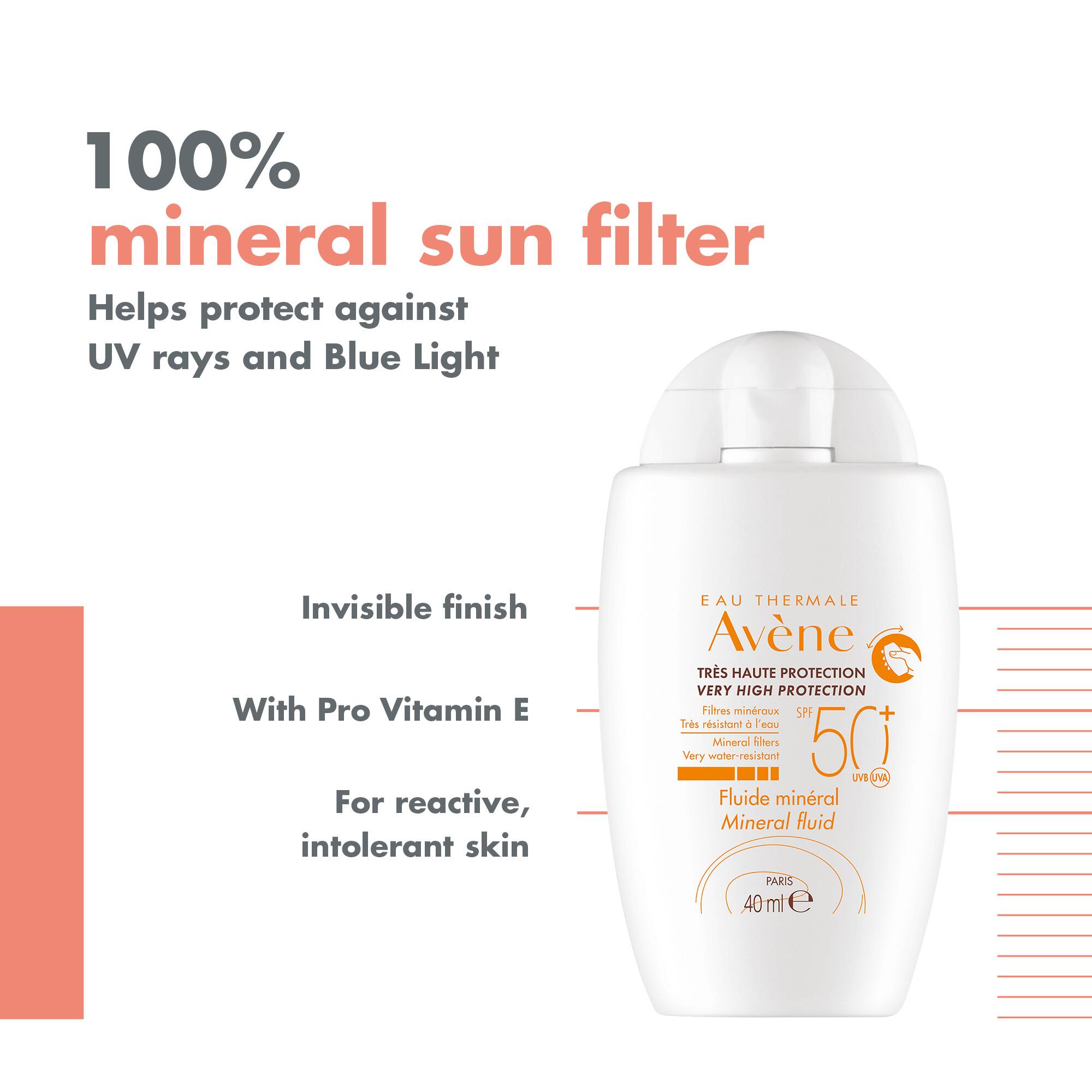 AVENE Sonnenfluid mineralisch SPF50  Tb 40 ml