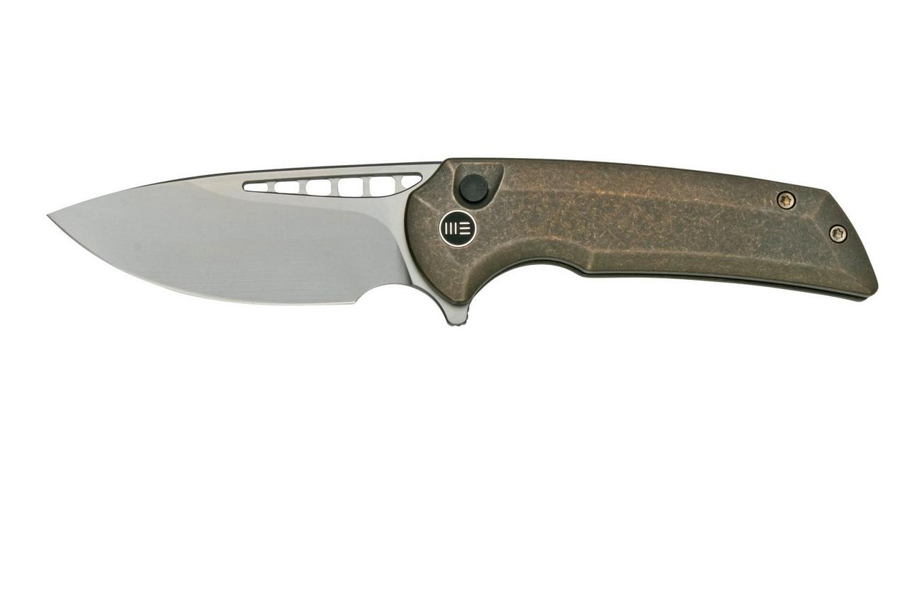 WE Knife Mini Malice WE054BL-4, Bronze Titanium zakmes