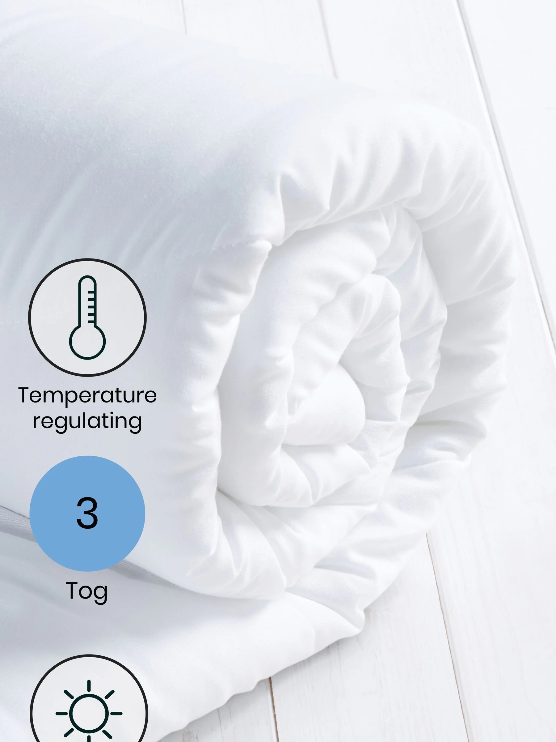 Temperatuurregelend dekbed