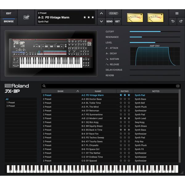 Roland Cloud JX-3P
