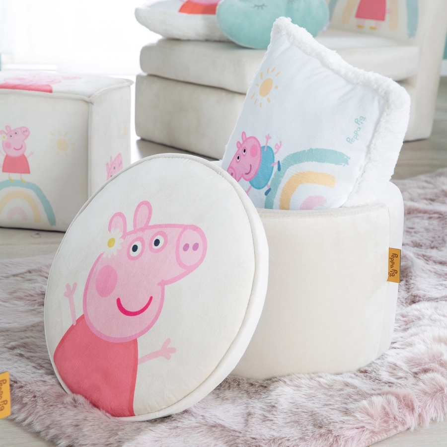 roba Kinderhocker rund Peppa Pig