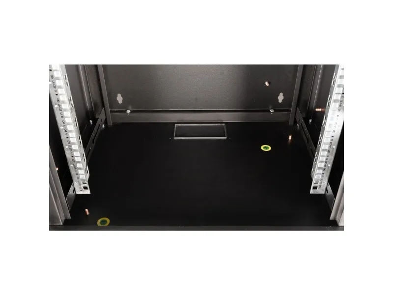 ROLINE 26.21.0170, Vægmonteret stativ, 7U, Nøglelås, Rack skinner, 14,5 kg, Sort